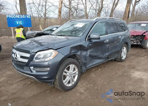 2015 Mercedes-Benz Gl 450 4Matic из США, поврежденный, VIN 4JGDF6EE5FA507739